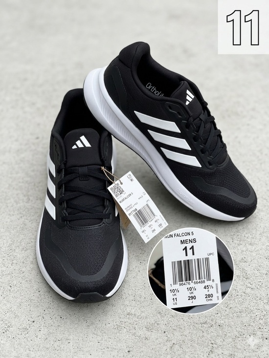 adidas Other - 🆕Adidas Runfalcon 5 Men's Running Shoes - Black/White - Size 11